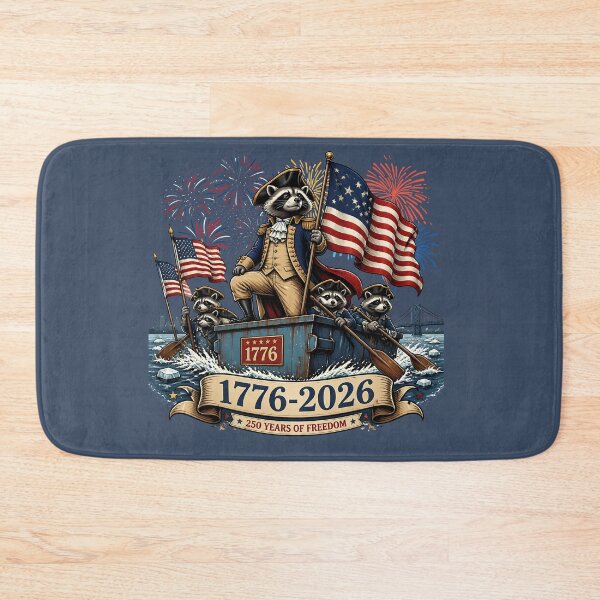 Item preview, George Washington Raccoon America 250 Patriotic Meme | 1776 2026 Independence Day | Funny  July 4th Trash Panda designed and sold by VectorJoy.
