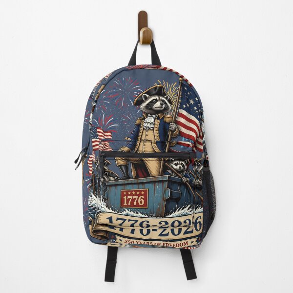 Item preview, George Washington Raccoon America 250 Patriotic Meme | 1776 2026 Independence Day | Funny July 4th Trash Panda designed and sold by VectorJoy.