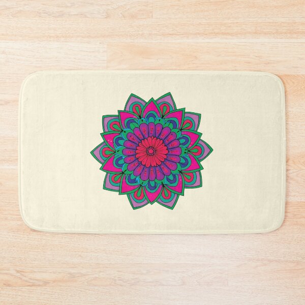 Item preview, Folk Mandala designed and sold by CharlottePlaceArt.