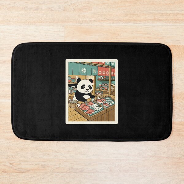 Item preview, Cute Panda Fish Market Vintage Japanese Street designed and sold by JordynLadukeg65.