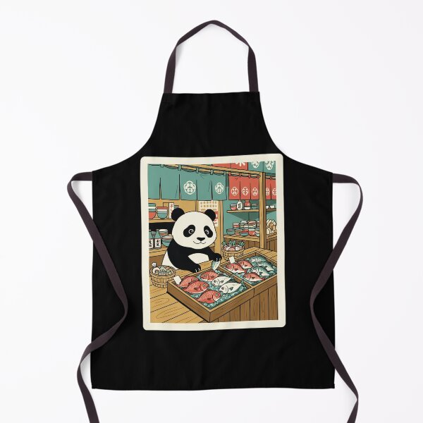 Item preview, Cute Panda Fish Market Vintage Japanese Street designed and sold by JordynLadukeg65.