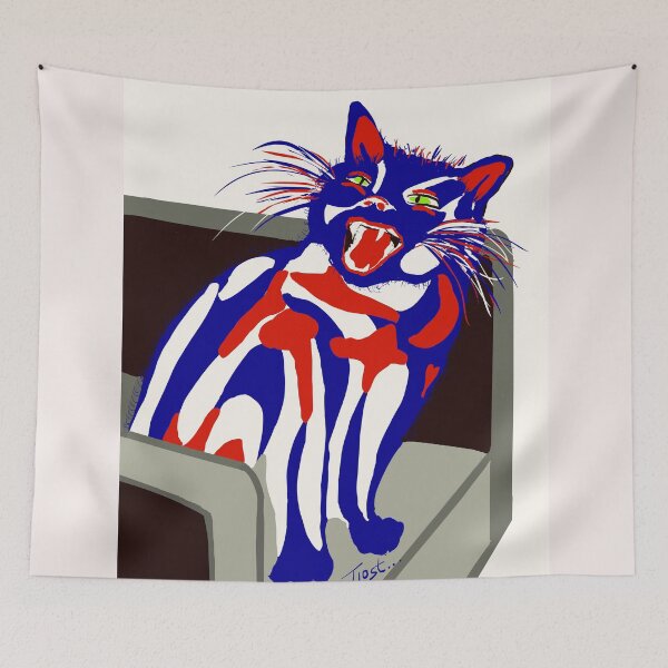 Item preview, Leroy the Cat designed and sold by TinaJostDesigns.