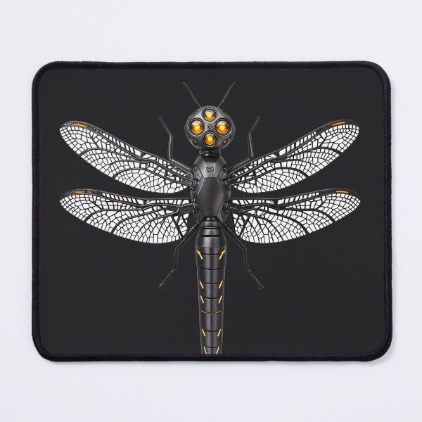 Item preview, Cyber Dragonfly - Stealth Protocol Surveillance Drone Specimen designed and sold by BGM by AI.