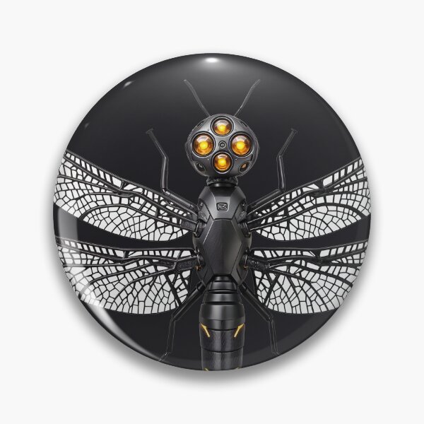 Item preview, Cyber Dragonfly - Stealth Protocol Surveillance Drone Specimen designed and sold by BGM by AI.