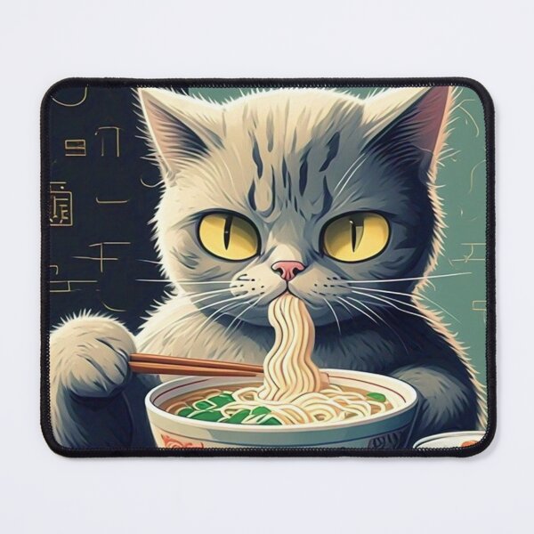 Item preview, Ramen Kitty designed and sold by CuriousEcho.