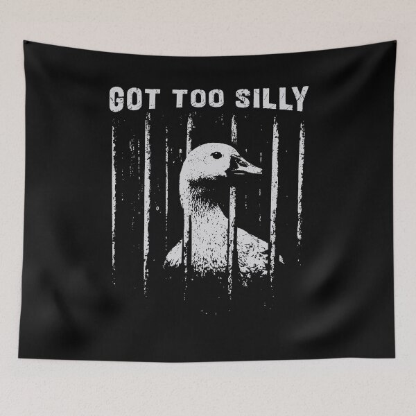 Item preview, Goose Got Too Silly Meme designed and sold by studio-ssaam.