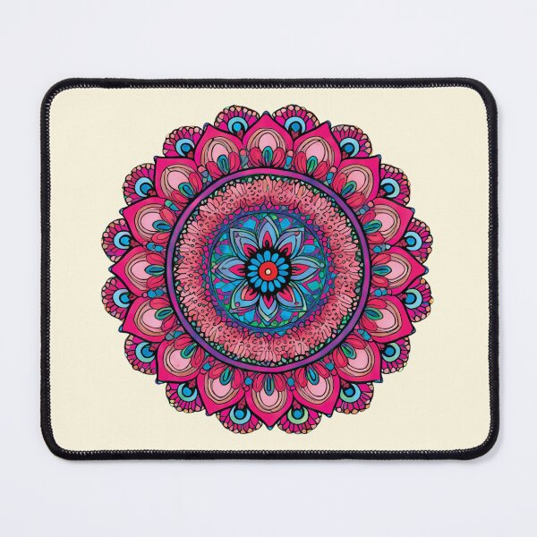 Item preview, Folk Mandala designed and sold by CharlottePlaceArt.