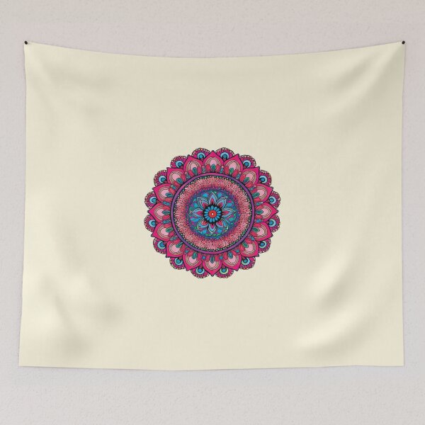 Item preview, Folk Mandala designed and sold by CharlottePlaceArt.