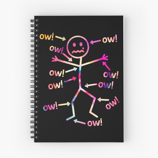 Item preview, Ow Ow Ow Stick Character Figure Meme designed and sold by studio-ssaam.