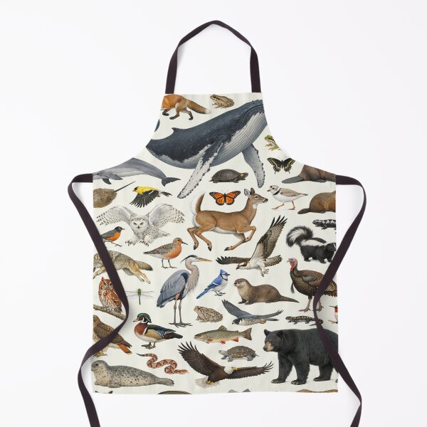 Item preview, Animals of New Jersey Retro Style Identification Chart designed and sold by kakarikihill.