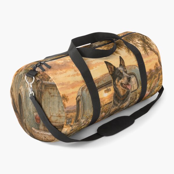 Item preview, Working dog in a Holden Ute designed and sold by bushblooms.
