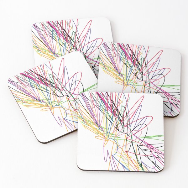 Item preview, Abstract Neon Linear Energy Burst Art designed and sold by jk.brik.