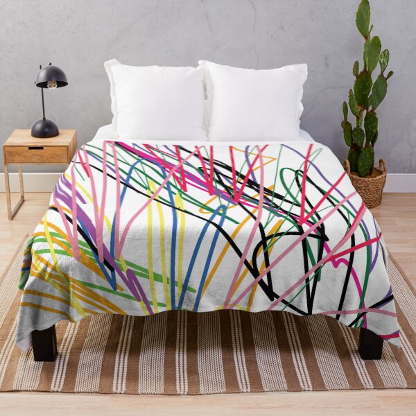 Item preview, Abstract Neon Linear Energy Burst Art designed and sold by jk.brik.