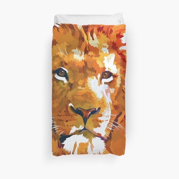 Lions story Duvet Cover