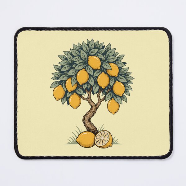 Item preview, Lemon Tree Illustration | Fresh Citrus Botanical Art | Mediterranean Nature Design designed and sold by MarJul.