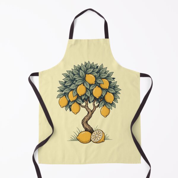 Item preview, Lemon Tree Illustration | Fresh Citrus Botanical Art | Mediterranean Nature Design designed and sold by MarJul.