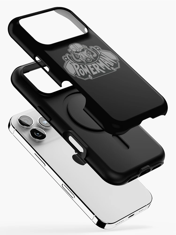 Thumbnail 2 of 4, iPhone Case, Powerman designed and sold by Sakuga Drip.