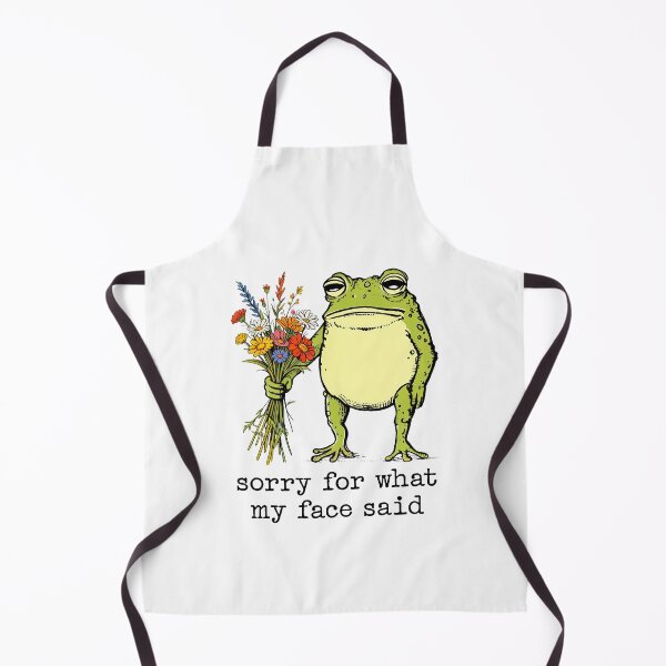 Item preview, Sorry for What My face Said Frog designed and sold by charoen-design.