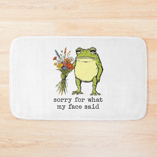 Item preview, Sorry for What My face Said Frog designed and sold by charoen-design.