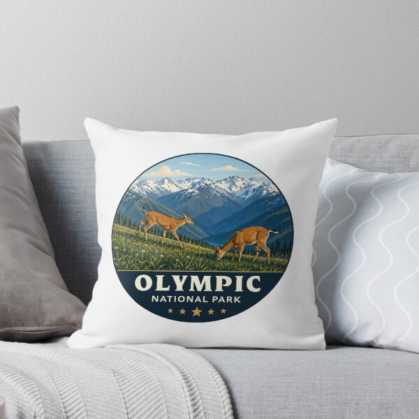 Item preview, Olympic National Park Sticker, Washington Poster designed and sold by Gideon Emmerich.