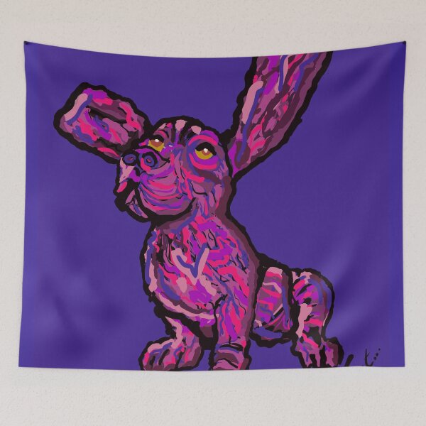 Item preview, Dog with Big Ears designed and sold by TinaJostDesigns.