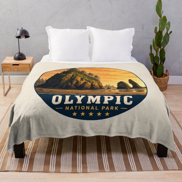 Item preview, Olympic National Park Sticker, Washington Poster designed and sold by Gideon Emmerich.