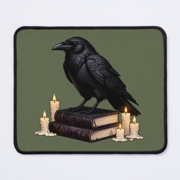 Item preview, Well-Read Raven | Dark Academia Energy designed and sold by WrenAndWhimsy.