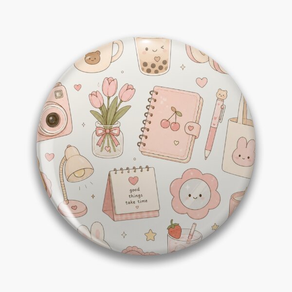 Item preview, Copy of Soft Pink Aesthetic Lifestyle Doodles  designed and sold by LunaVales.