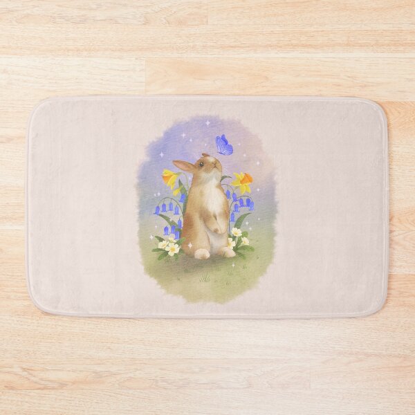 Item preview, Bunny and Spring Flowers designed and sold by Caitie-M.