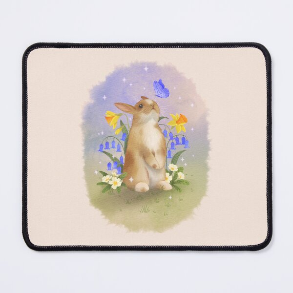 Item preview, Bunny and Spring Flowers designed and sold by Caitie-M.