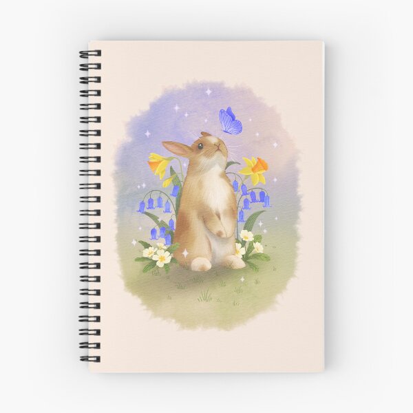 Item preview, Bunny and Spring Flowers designed and sold by Caitie-M.
