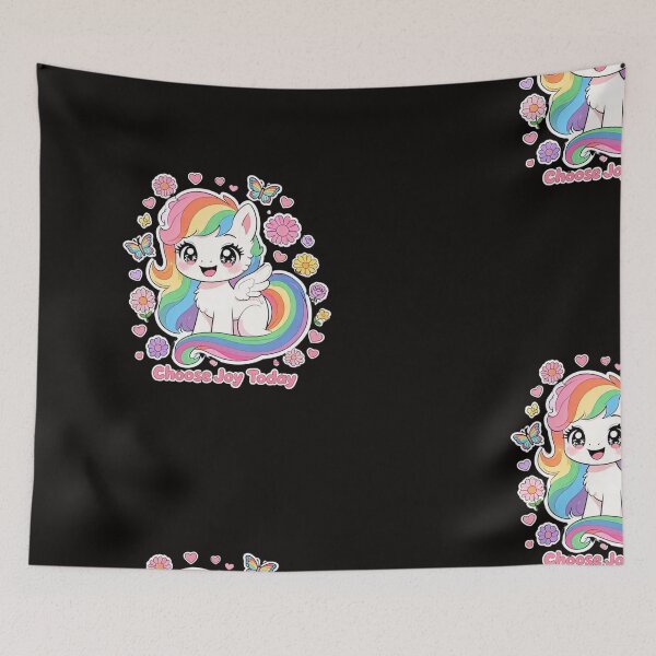 Item preview, Choose Joy Today Cute Rainbow Pegasuschoose joy today designed and sold by carestazafeli.