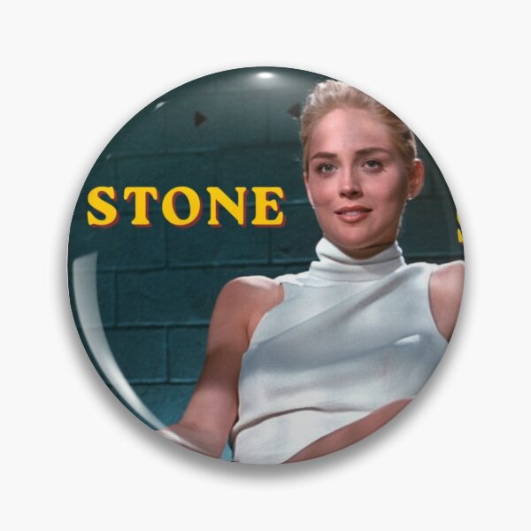 Item preview, Sharon Stone Cold Sass Iconic Meme Art designed and sold by Vicky021.