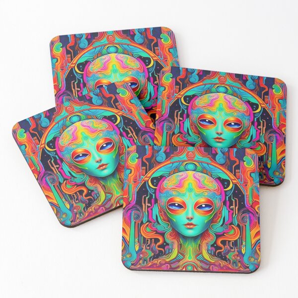 Item preview, Holy Rainbow Alien designed and sold by CuriousEcho.