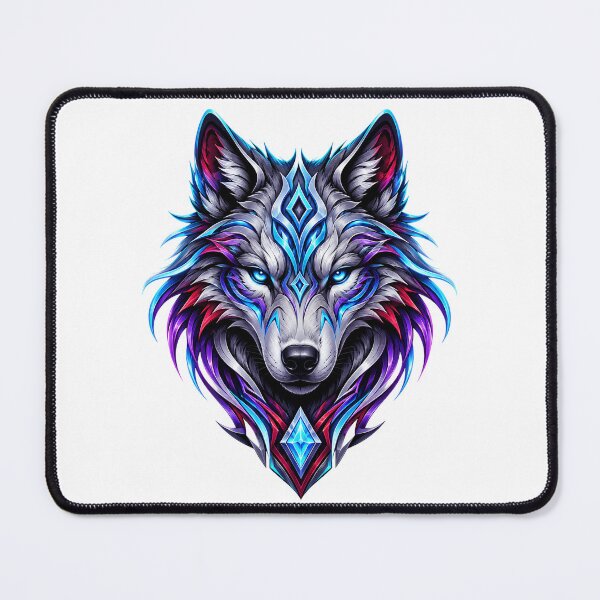 Item preview, Cosmic Spirit Wolf designed and sold by syotos-ai.