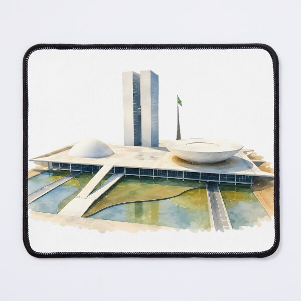 Item preview, National Congress of Brazil (Congresso Nacional) designed and sold by Sunny806.