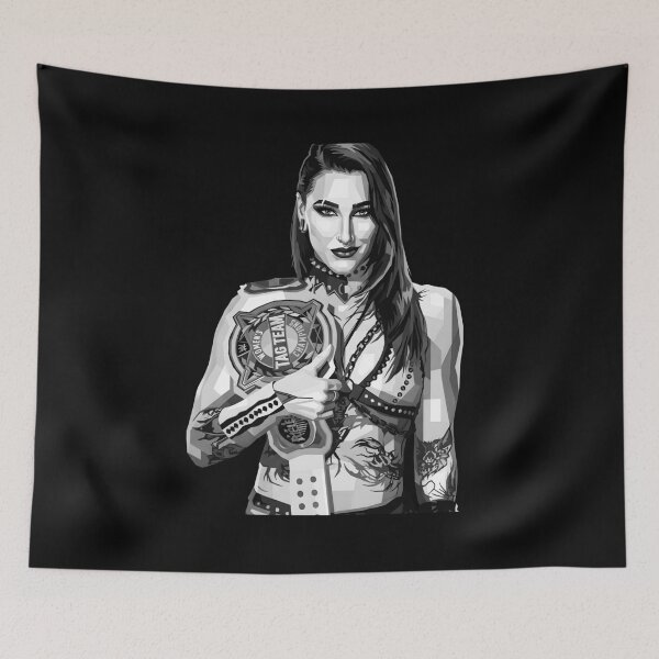 Item preview, Rhea Ripley Grayscale  designed and sold by Japanese art.