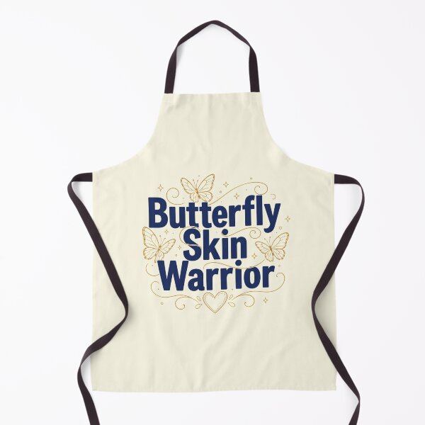 Item preview, Butterfly Skin Warrior - Epidermolysis Bullosa Gold Art designed and sold by BlackSector77.