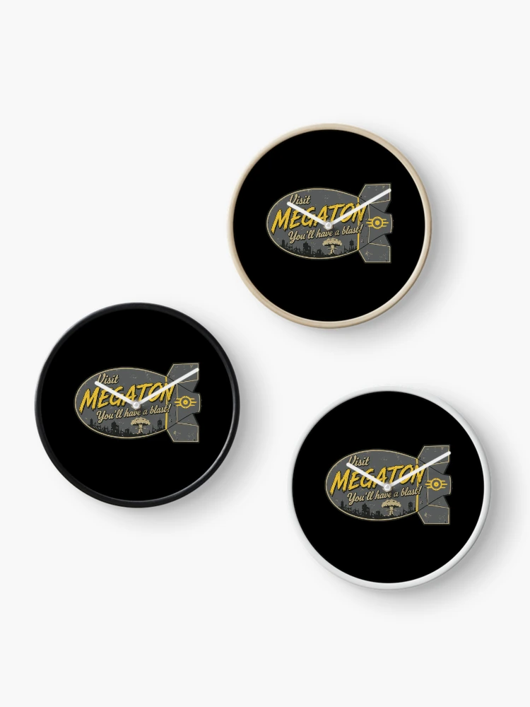 Thumbnail 3 of 4, Clock, Megaton designed and sold by Sakuga Drip.
