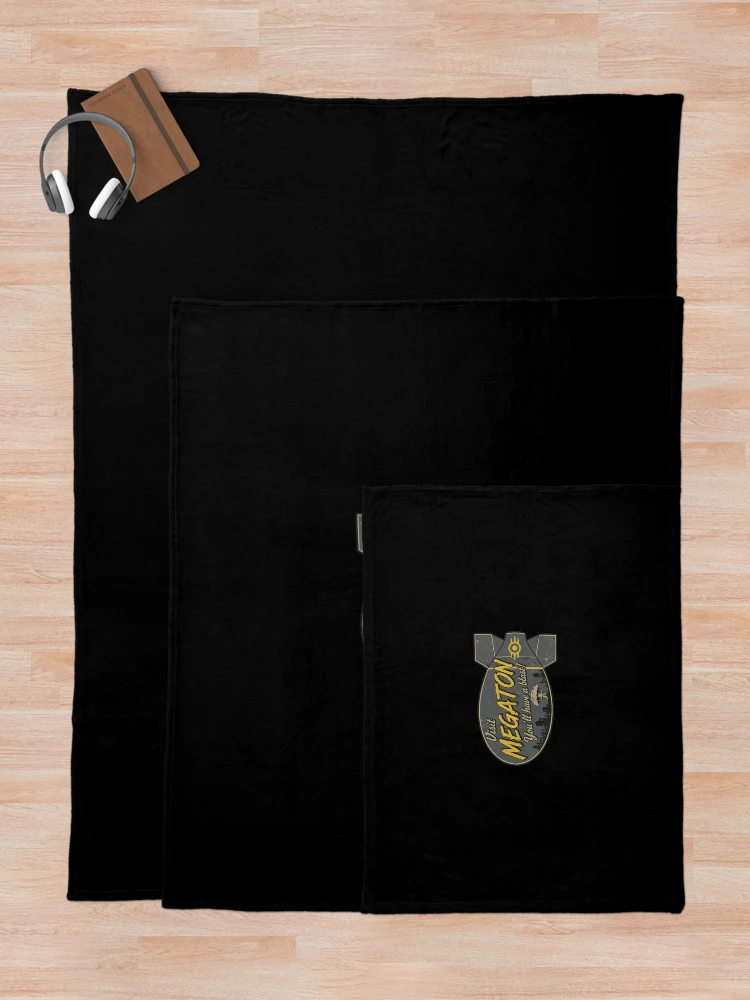 Thumbnail 5 of 6, Throw Blanket, Megaton designed and sold by Sakuga Drip.