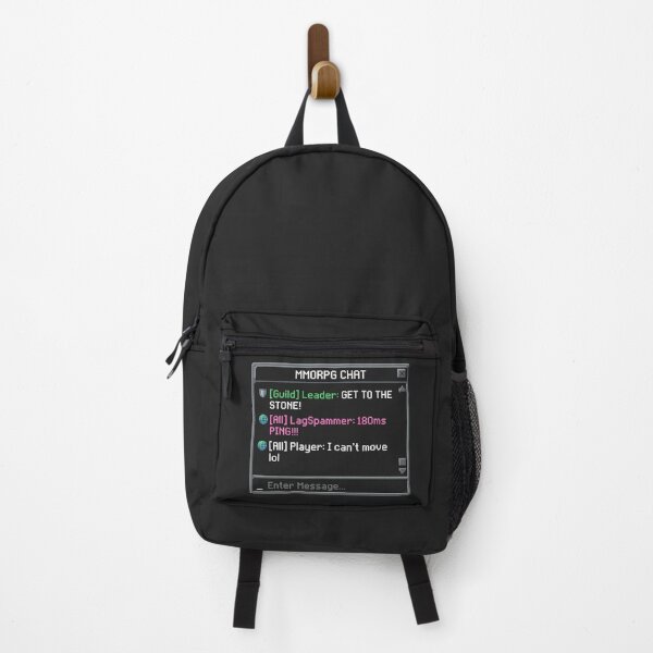 Item preview, MMORPG Chat Nostalgia Retro Pixel Interface Classic Gaming Lag designed and sold by SplashTastic.
