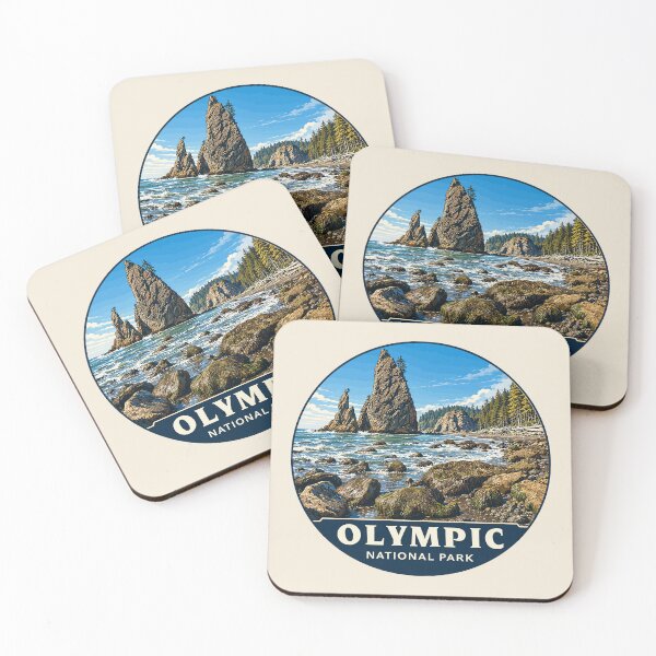 Item preview, Copy of Olympic National Park Sticker, Washington Poster designed and sold by Gideon Emmerich.