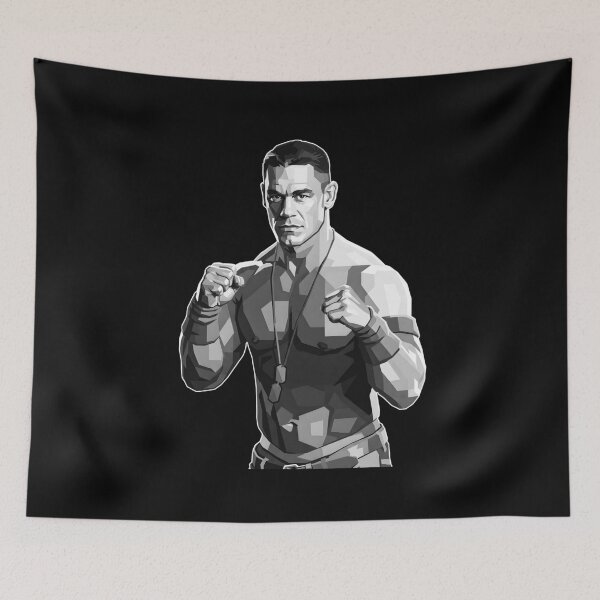 Item preview, John Cena en escala de grises designed and sold by Japanese art.
