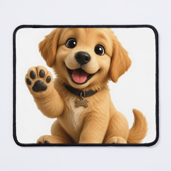 Item preview, Cute Happy Puppy Cartoon Dog Sticker Design designed and sold by WX-ST.