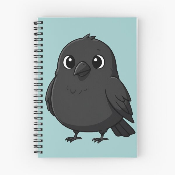 Item preview, Happy Crow, Smug Little Overachiever designed and sold by WrenAndWhimsy.