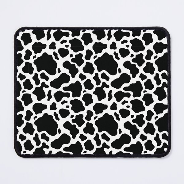 Item preview, Seamless Cow Print Pattern Classic Animal Texture Bold Monochrome Spots designed and sold by SplashTastic.