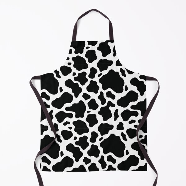Item preview, Seamless Cow Print Pattern Classic Animal Texture Bold Monochrome Spots designed and sold by SplashTastic.