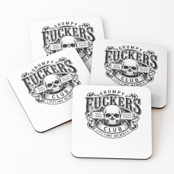 Item preview, Vintage Grumpy Fuckers Club Lifetime Member  designed and sold by charoen-design.