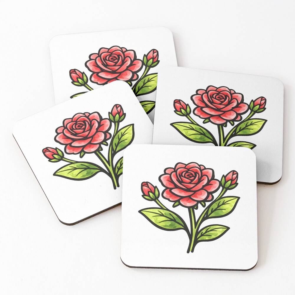 Item preview, Coasters (Set of 4) designed and sold by GraphicsClub.