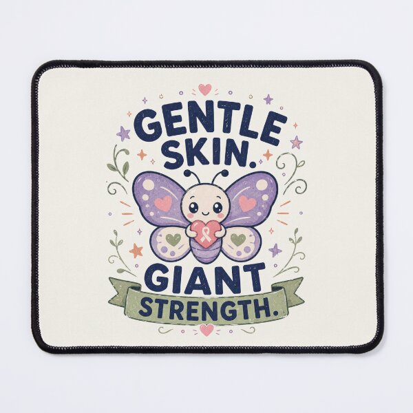 Item preview, Gentle Skin Giant Strength - Epidermolysis Bullosa Awareness designed and sold by BlackSector77.